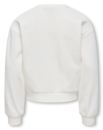 Kids Only - KOGTerra Life Sweatshirt - Cloud Dancer
